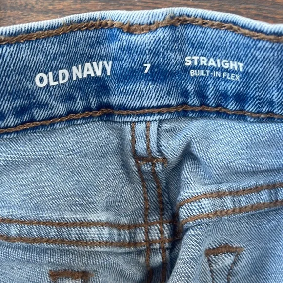 NWOT Old Navy Boys Denim Straight Built-in Flex jeans - Picture 7 of 9